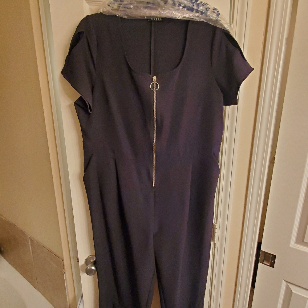 Black Dressy Jumper/Romper from Dillard's